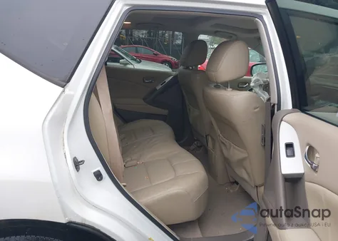 2012 Nissan Murano Sl из США, поврежденный, VIN JN8AZ1MW6CW208646